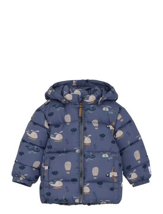 Minymo - Quilted Jacket - China Blue