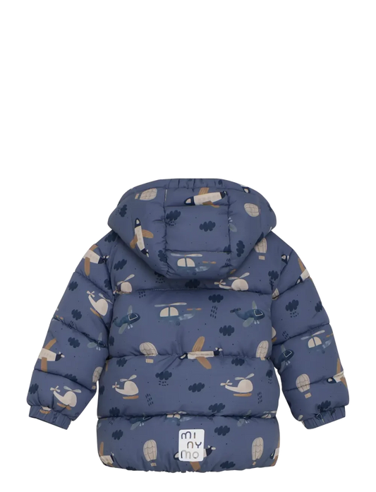 Minymo - Quilted Jacket - China Blue