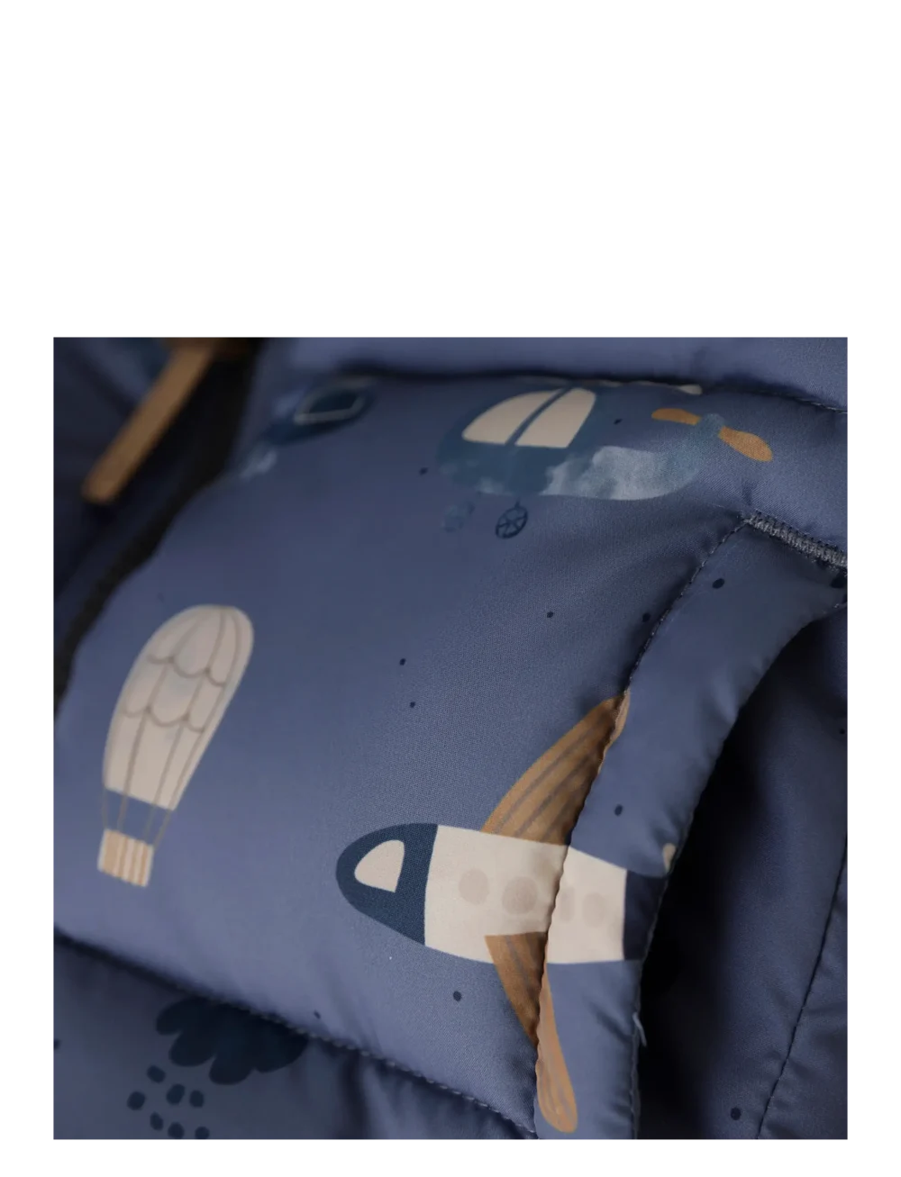 Minymo - Quilted Jacket - China Blue