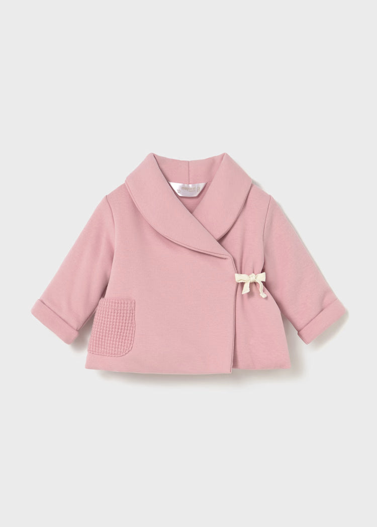 Mayoral Newborn Girl 3-Piece Knit Set Orchid