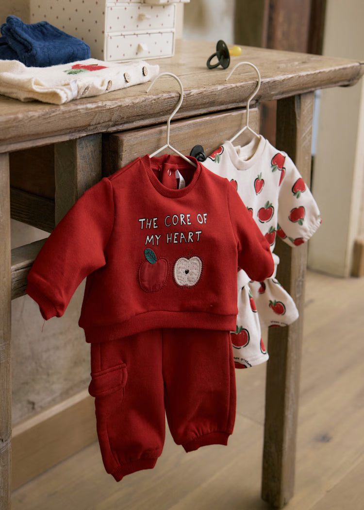 Mayoral Newborn Girl 4-Piece Set Core of My Heart Set