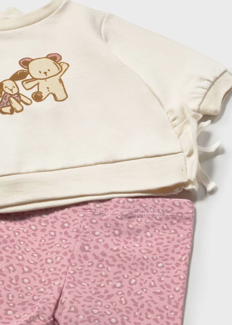 Mayoral Newborn Girl 4-Piece Set Orchid