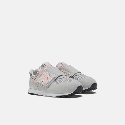 New Balance - 574 NEW - B Hook & Loop - Rain Cloud - Grey Pink (Sandard Width)