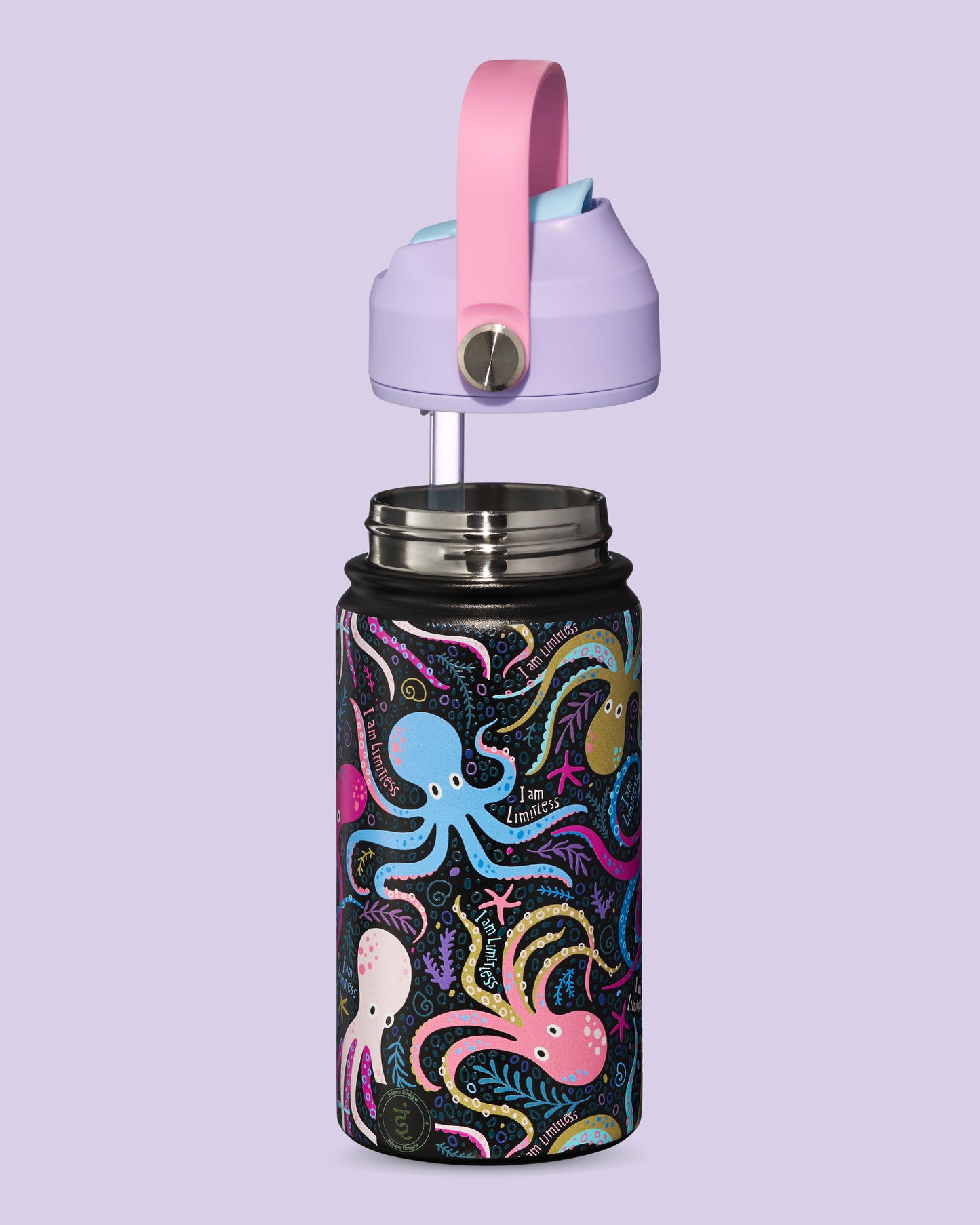 Inkaara Designs Kids Water Bottle 12oz
