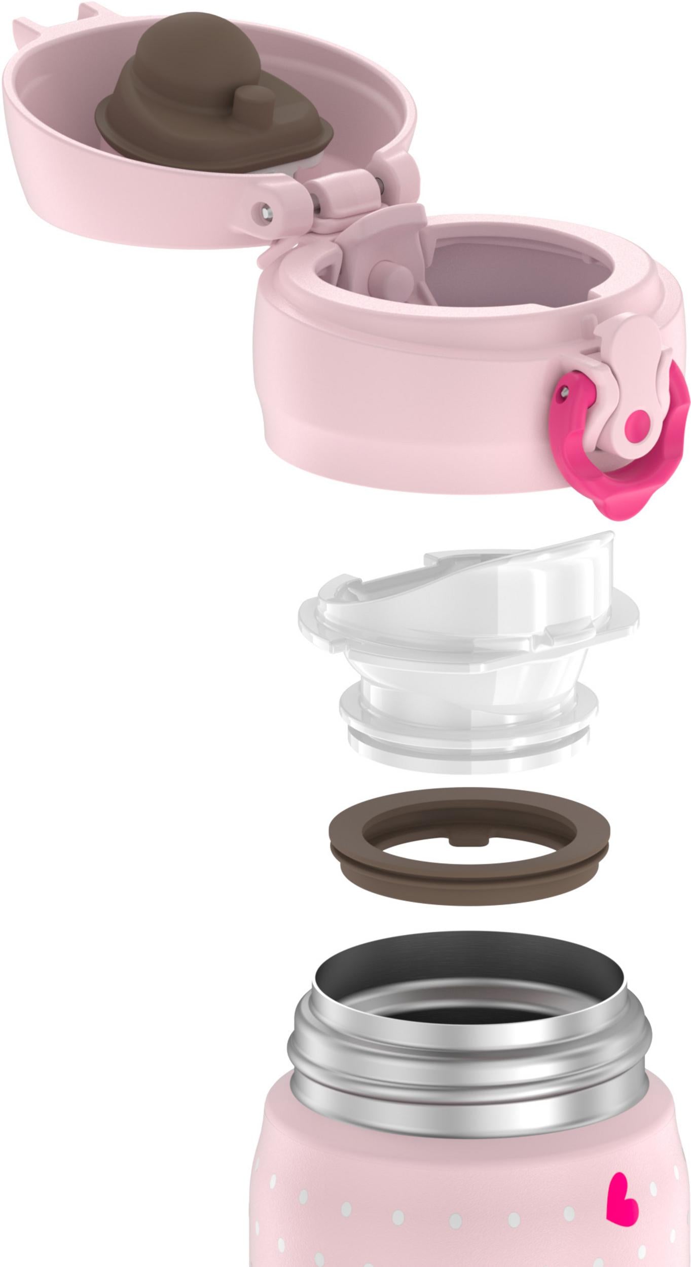 Thermos Stainless Steel Direct Drink Bottle - Hearts 355 ml