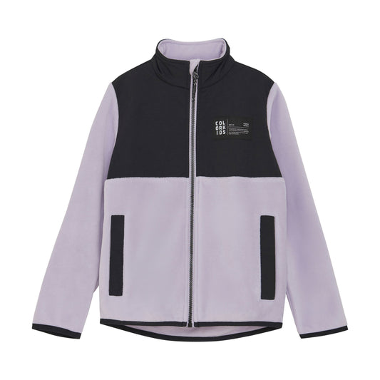 Color Kids Fleece Jacket Languid Lavender