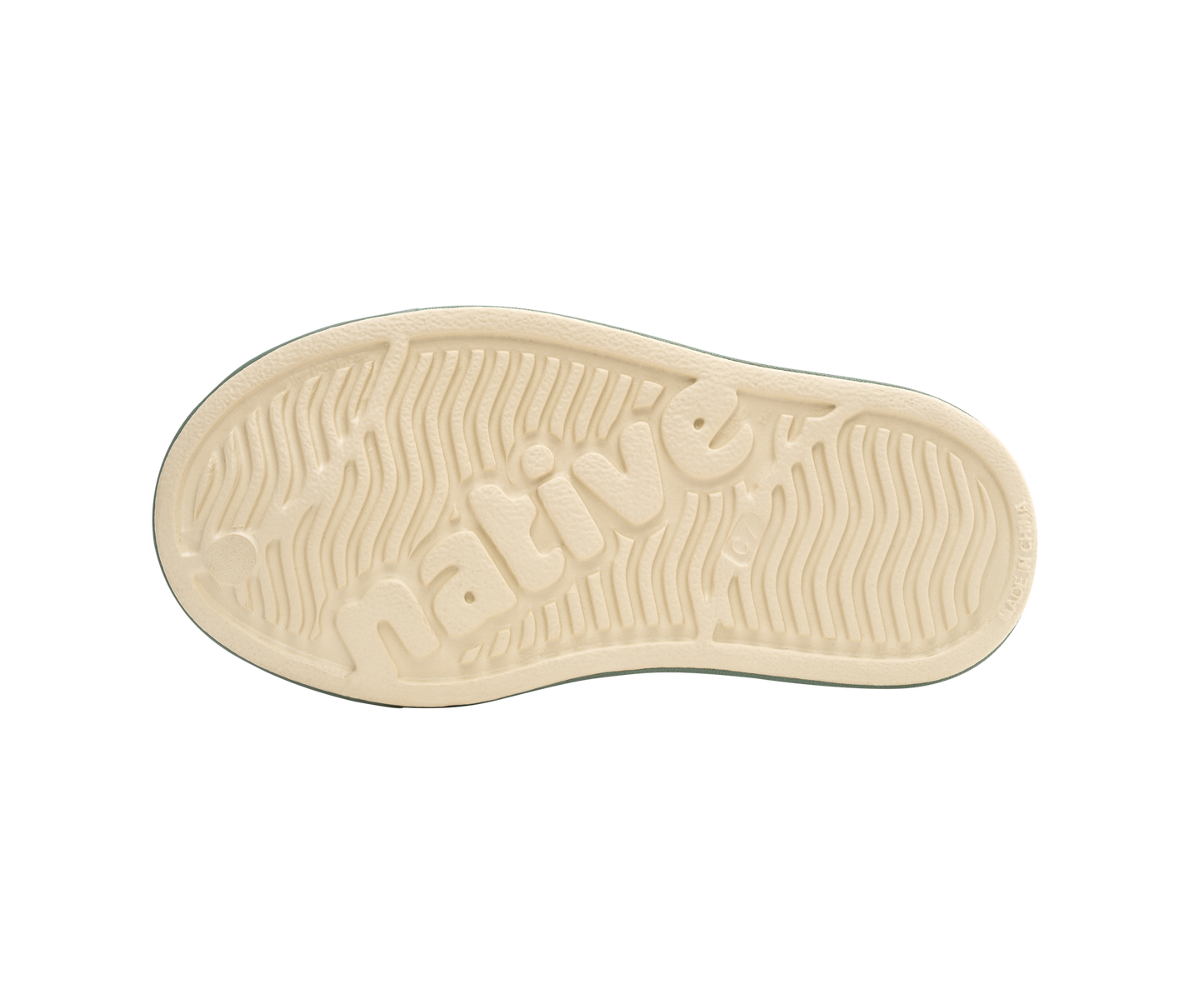 Native Shoes Jefferson Kids - Bone White / Relax Green