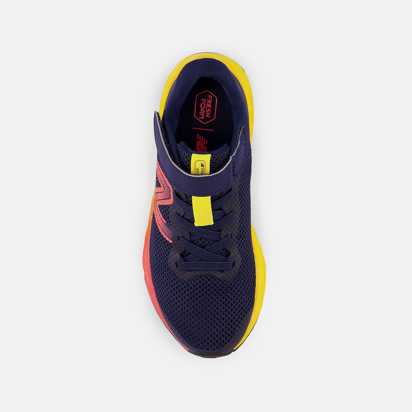 New Balance Fresh Foam Arishi v4 Running Shoes – Bungee Lace with Top Strap - Little Kids - Team Navy