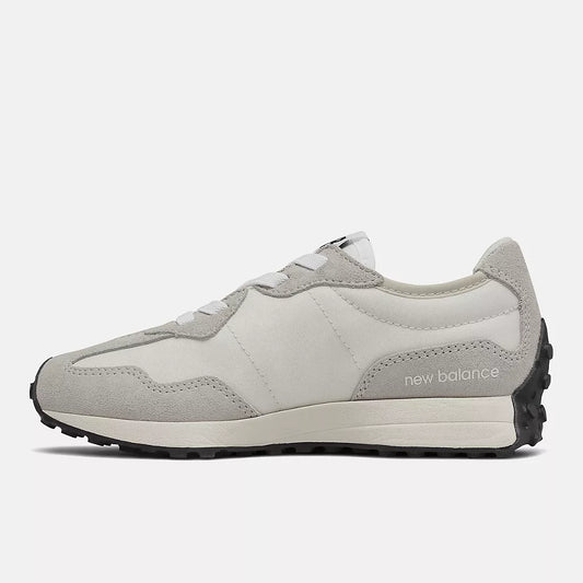 New Balance 327 Little Kids Bungee Lace Sneaker Silver Birch