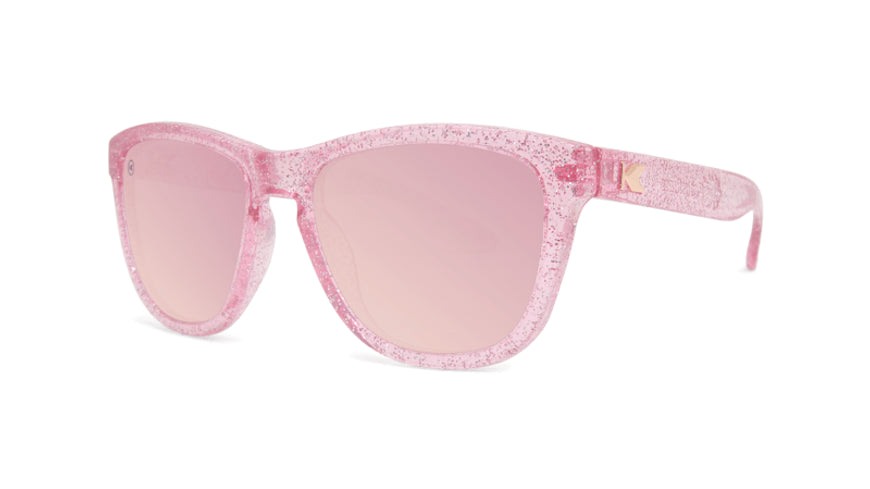 Knockaround Kids Premiums Sunglasses Pink Sparkle Polarized