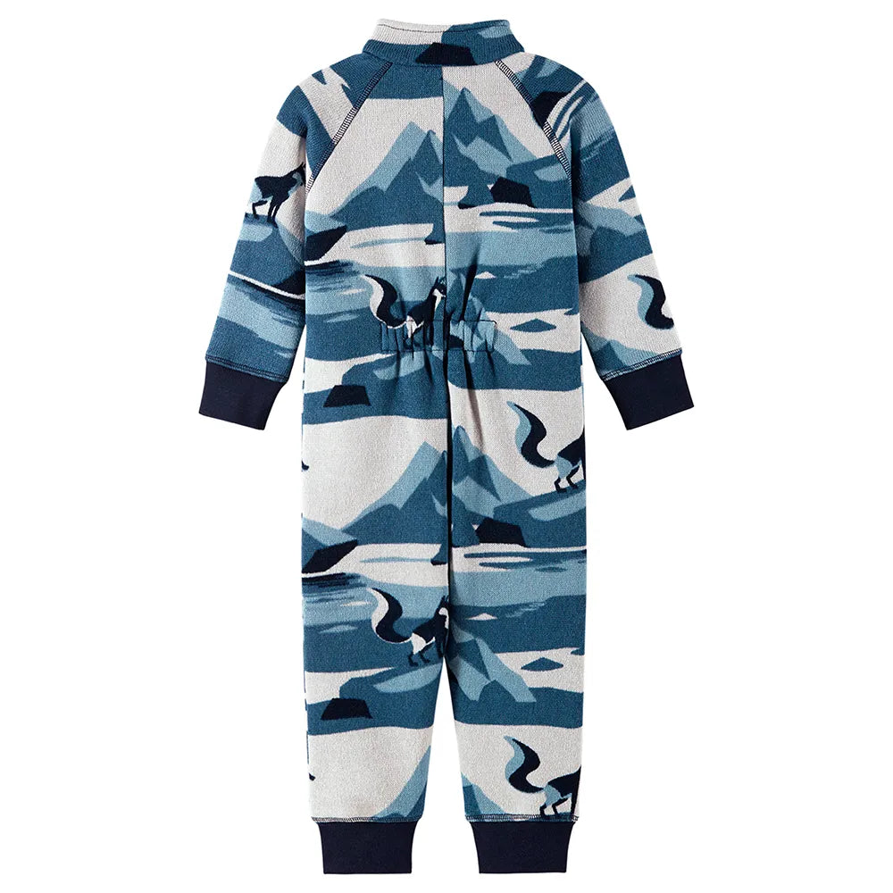 Reima - Toddlers fleece overall Myytti, Navy