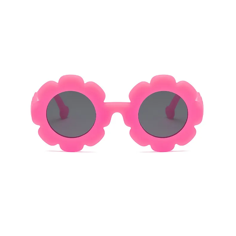 Oh! Cherise Unbreakable Polarized Kids Color Changing Sunglasses 7-12Y - Flower