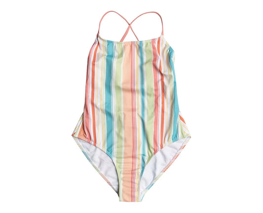 Roxy - Siesta Stripe RG One Piece - 10Y