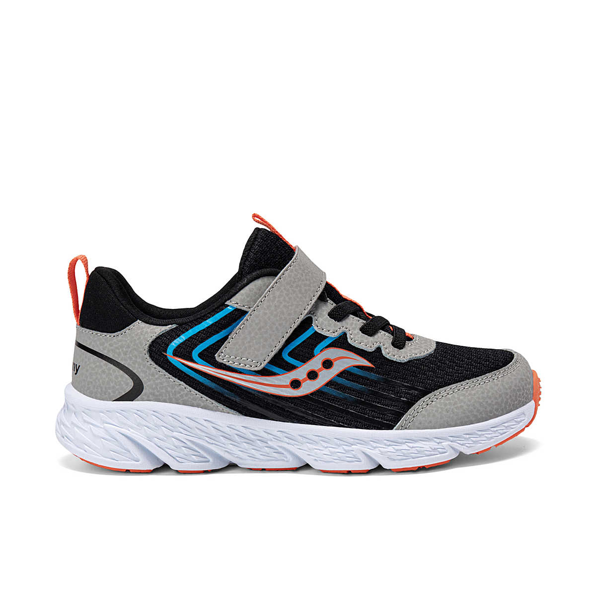 Saucony Little Kid's Wind 3.0 JR - Black/Grey
