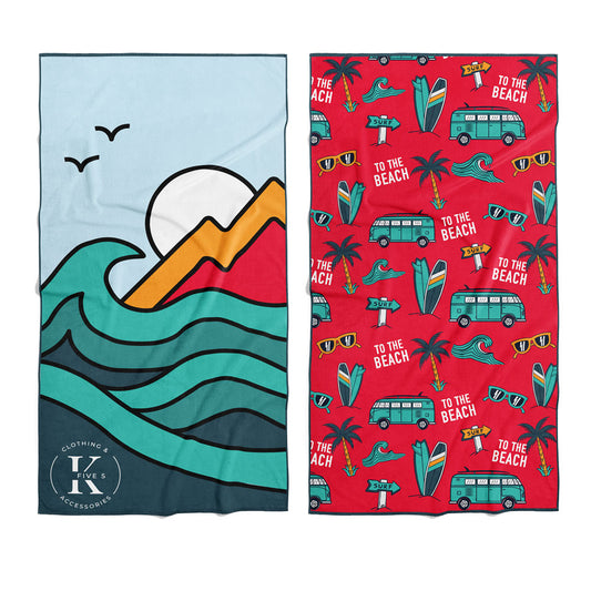 K5 - Microfiber Towel - At the Beach