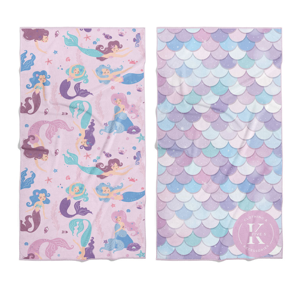 K5 - Microfiber Towel - Mermaid