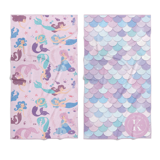 K5 - Microfiber Towel - Mermaid