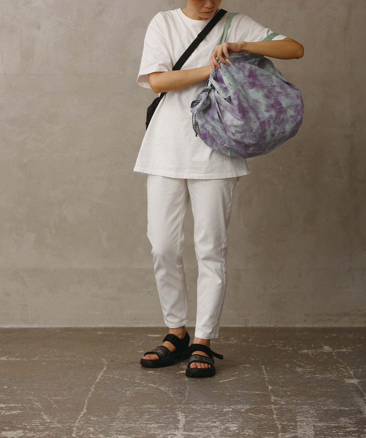 Shupatto Packable Bag w/Zipper - Evening Mist 27L