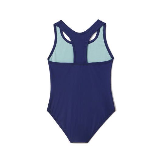 Speedo - Solid Racerback One Piece - Blue Print