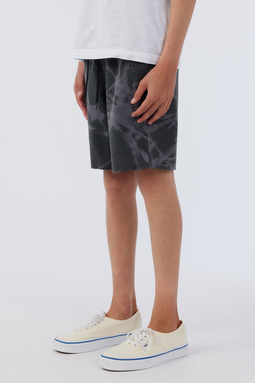 O'Neill Stockton Print E- Waist 16 Hybrid Short