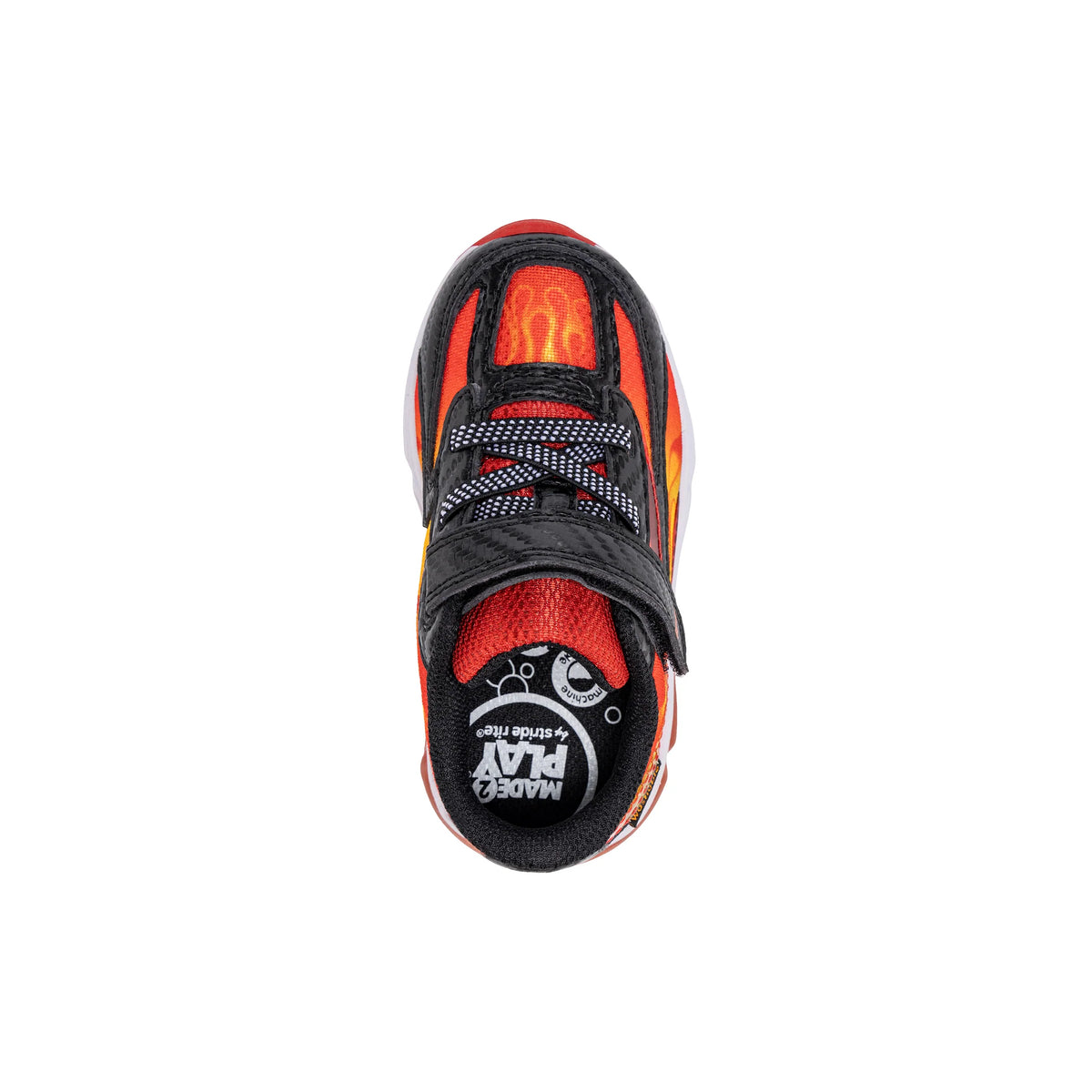 Stride Rite Made2Play Lighted Phantom Light-Up Sneaker Fire Sky Red