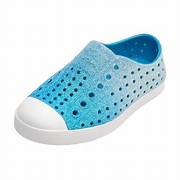 Native Shoes Jefferson Bling Kids Coastal Maria Bling/Shell White