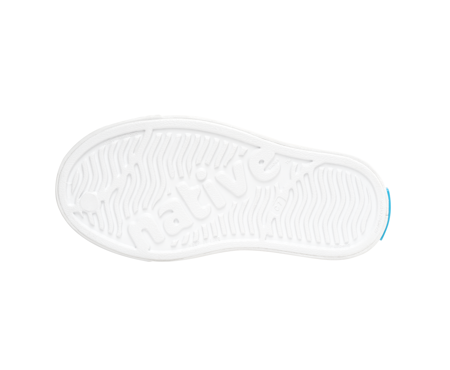 Native Shoes - Jefferson Print Kids - Shell White/ Shell White/ Retro Candy