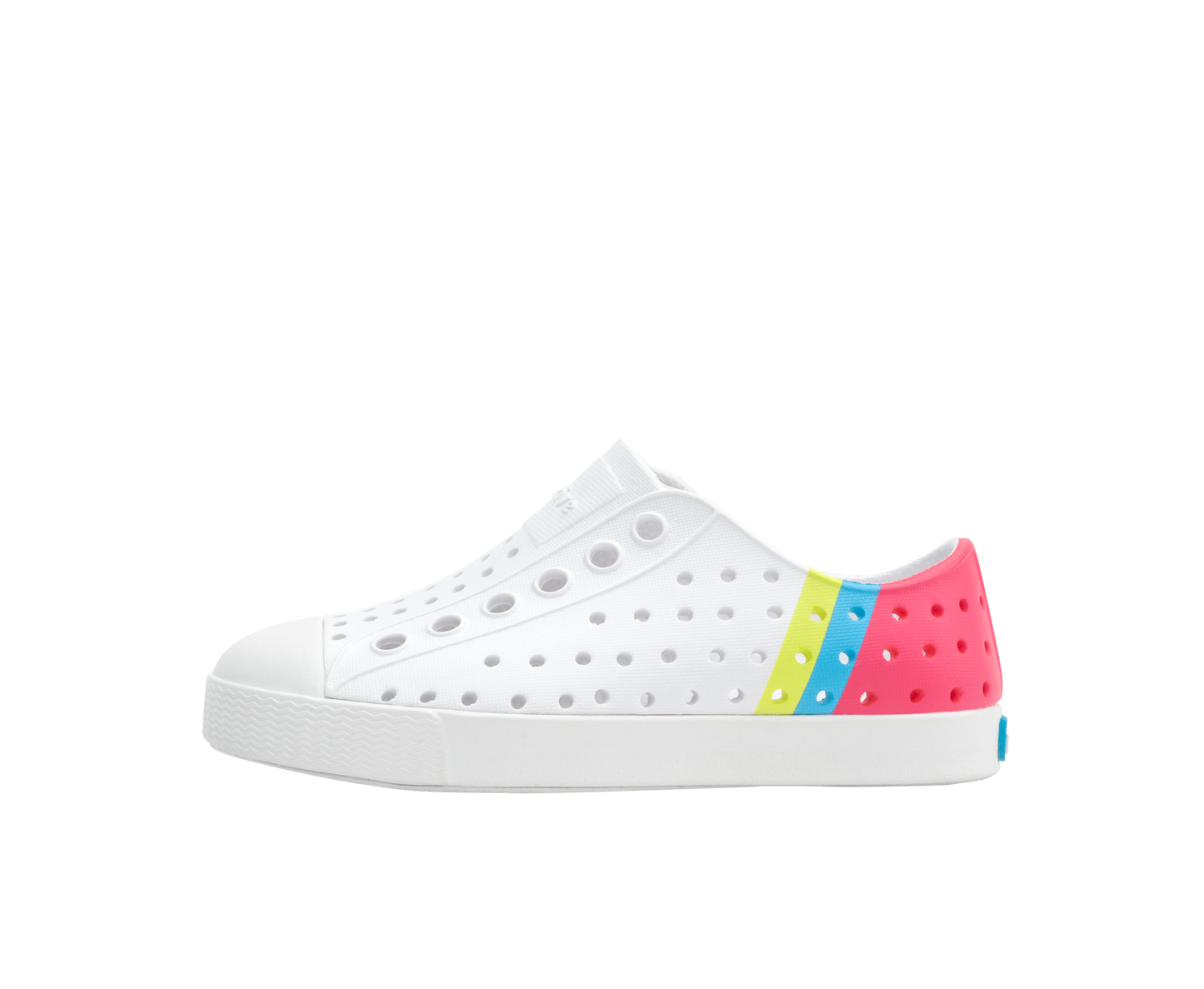 Native Shoes Jefferson Block Kids Shell White / Dazzle Maria Celery Block