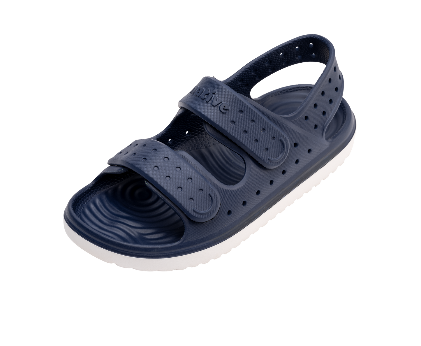 Native Chase Kid - Regatta Blue/Shell White