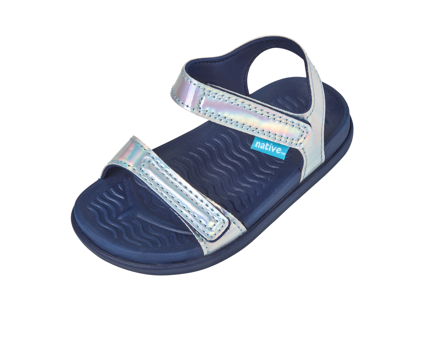 Native Shoes Charley Child Hologram/Regatta Blue