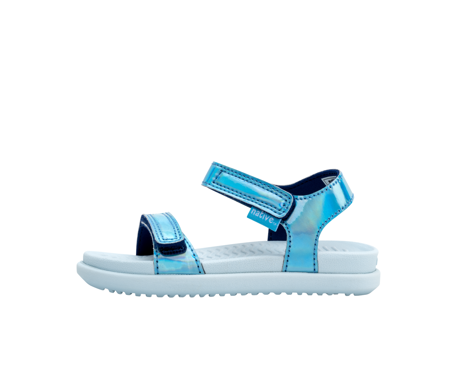 Native Shoes Charley Child Sky Hologram/Coastal Blue