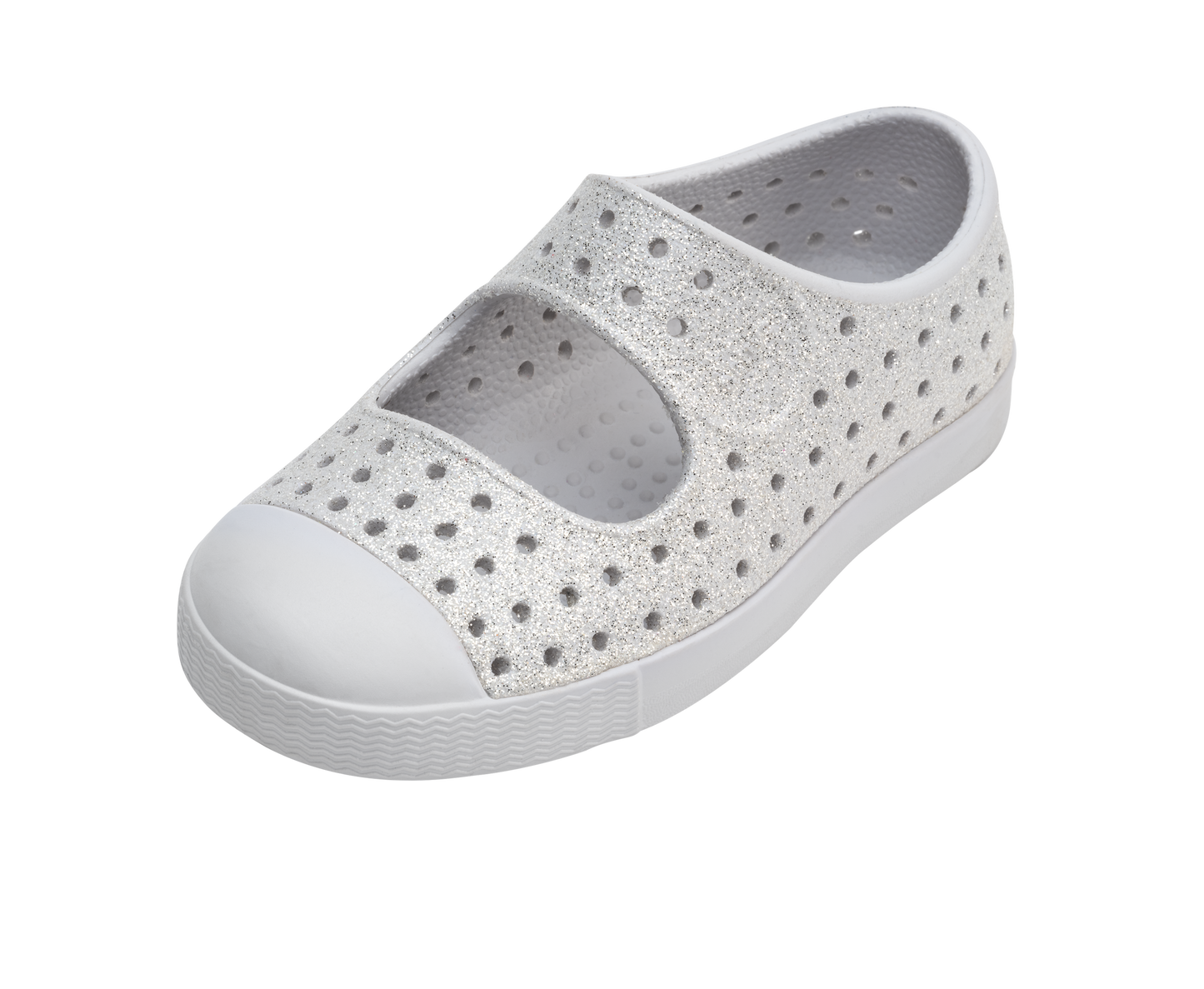 Native Shoes Jefferson Child Juniper Bling Frosty Grey