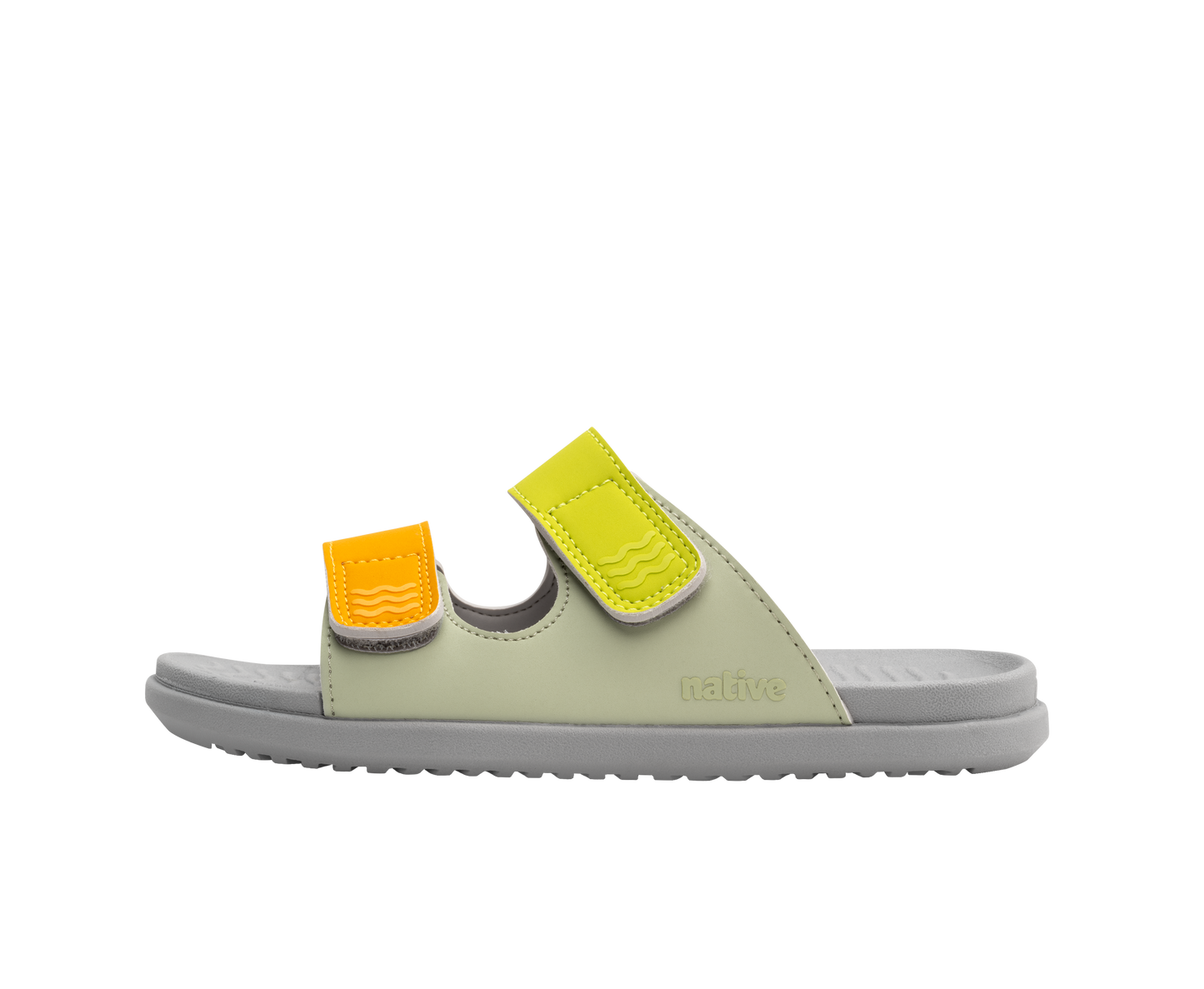 Native Frankie Sugarlite Big Kid  - Teagr/Pgngry/Chrtstrpstrap