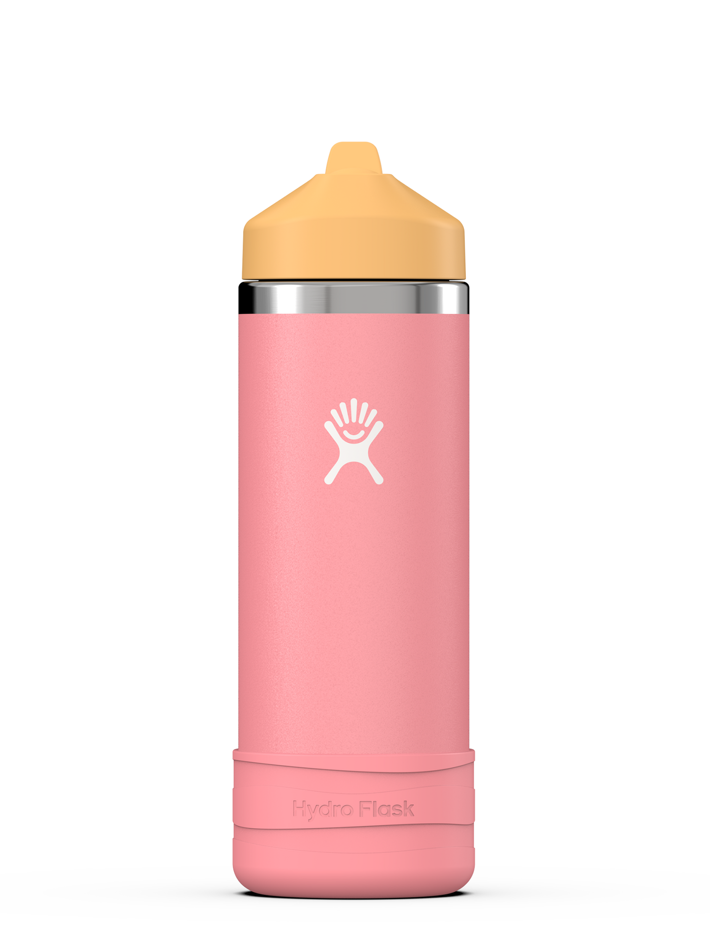 Hydro Flask - 18 OZ Kids Wide Mouth Straw Cap And Boot Dahlia