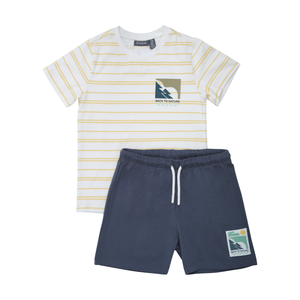 Color Kids - Activewear T-shirt & Shorts Set