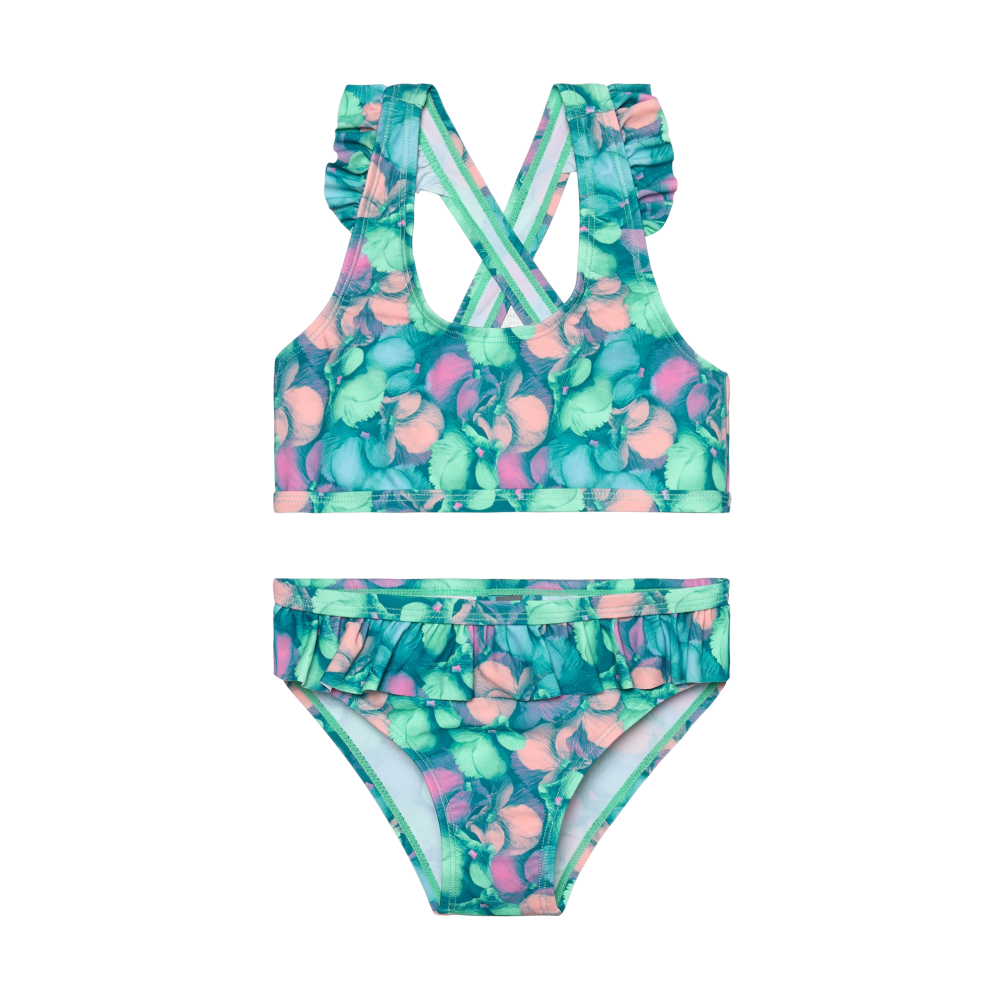 Color Kids - 2-Piece Girls Bikini with Skirt