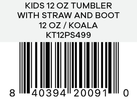 Hydro Flask - Kids 12 OZ Tumbler With Straw And Boot Koala