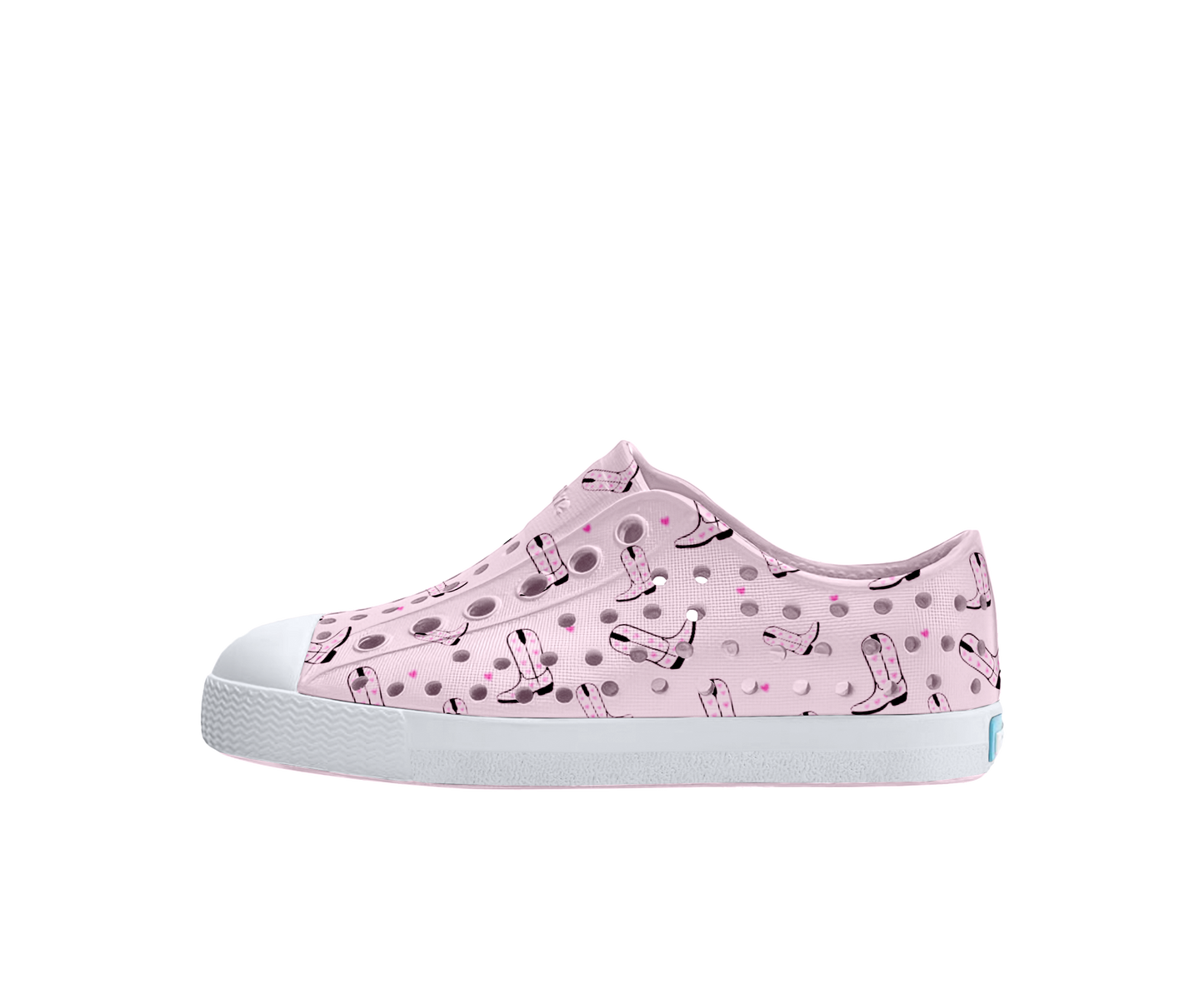 Native Shoes - Classic Jefferson Slip On Shoes- Child Print 2026 – Side View