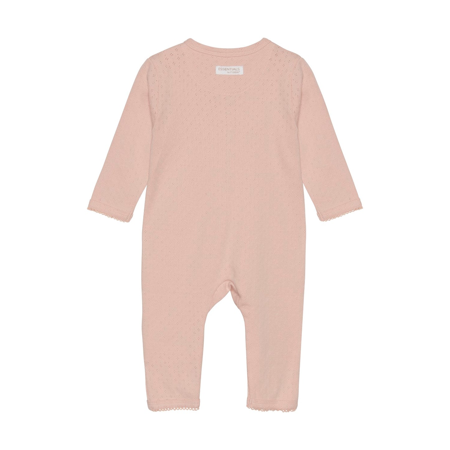 Fixoni - Infant Girl Jumpsuit Long-Sleeved Pointelle