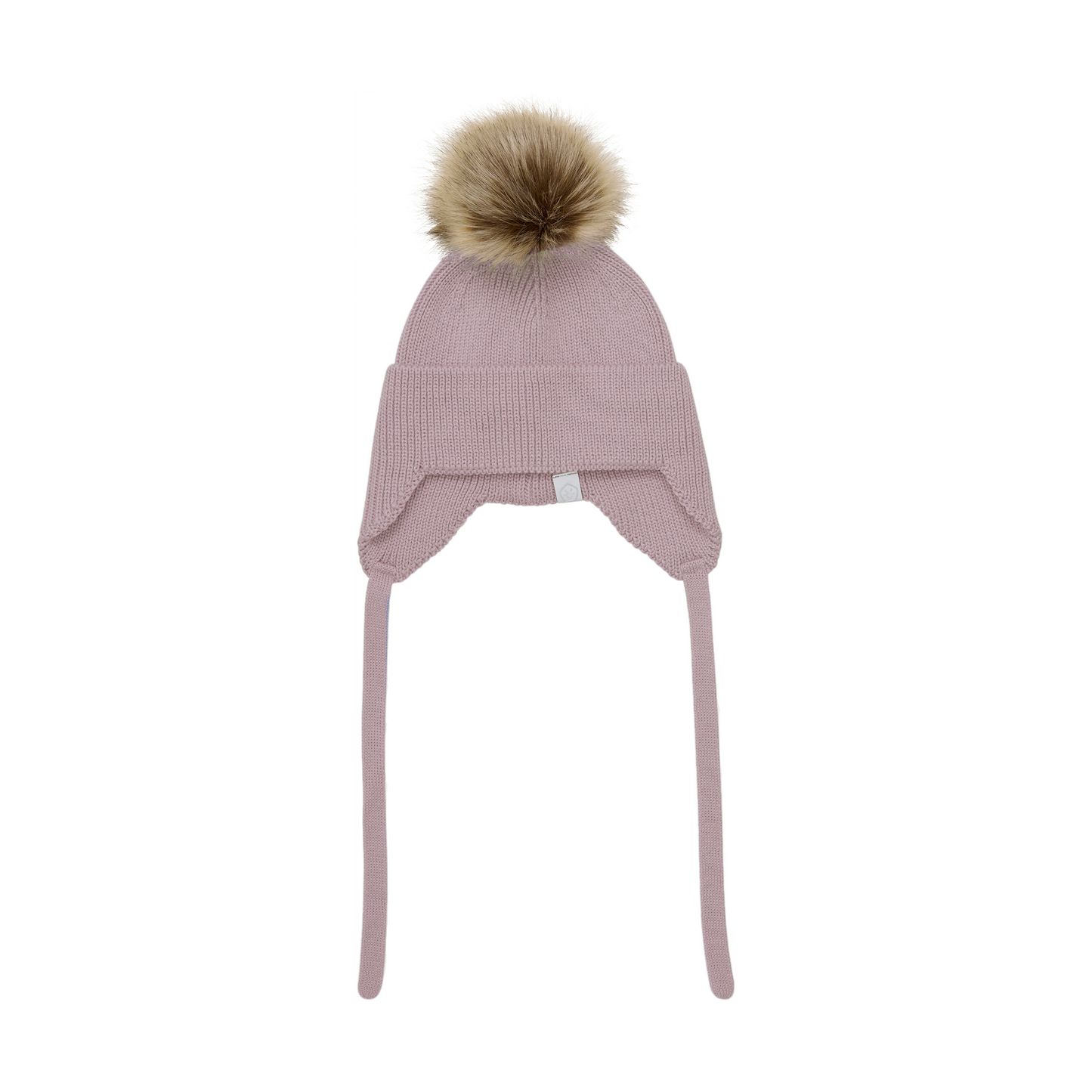 Color Kids - BABY HAT W. DETACHABLE POM POM