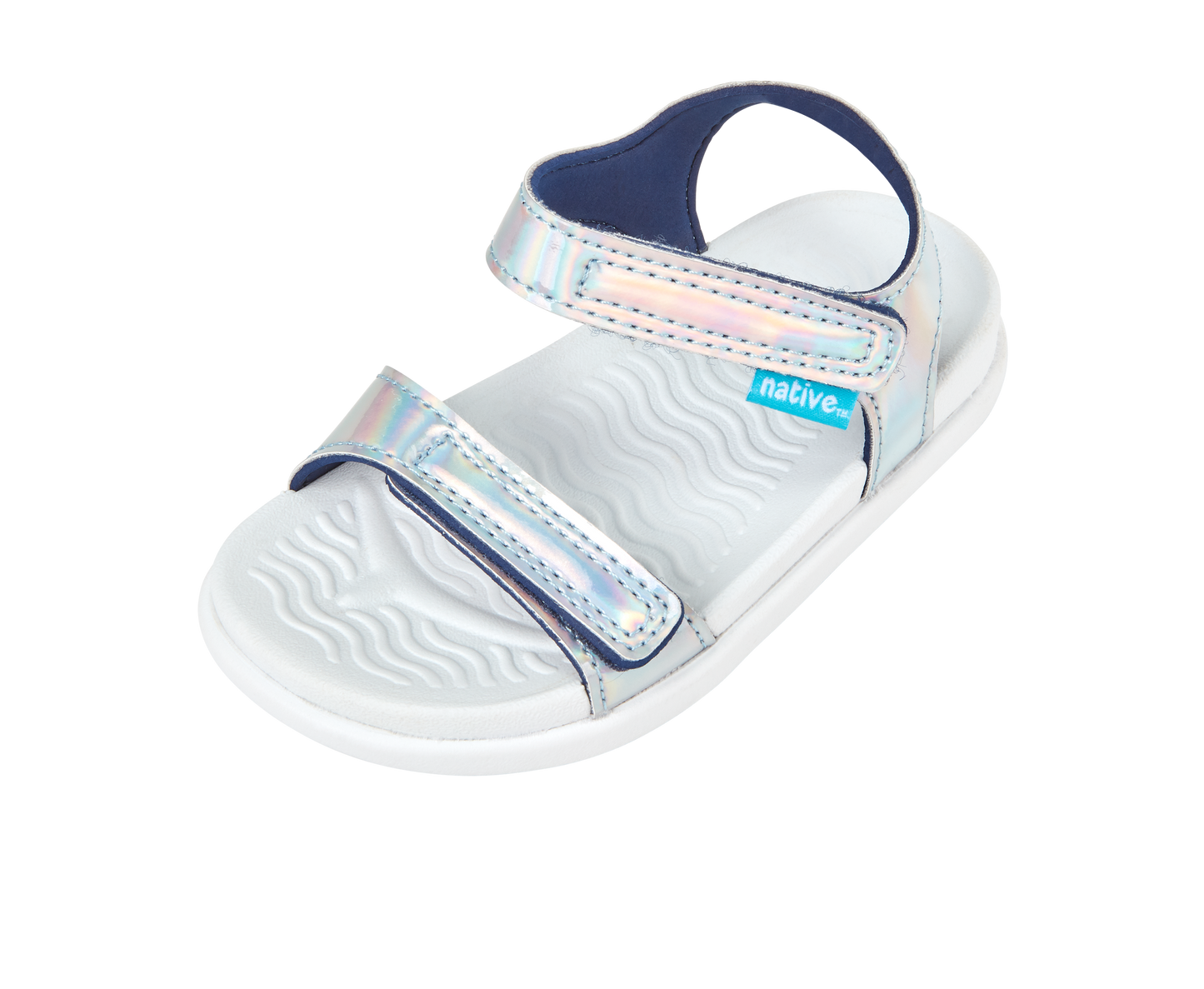 Native Shoes Charley Child Hologram/Shell White