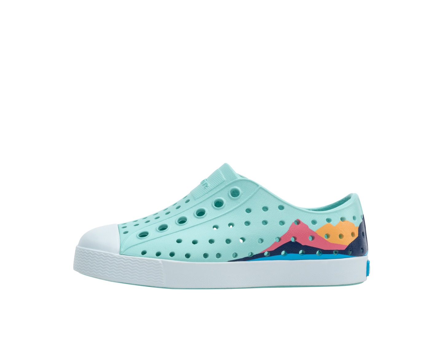 Native Shoes Jefferson Child Sugarlite Hydrangea Blue/Coastal Blue/Regatta Mountain Block