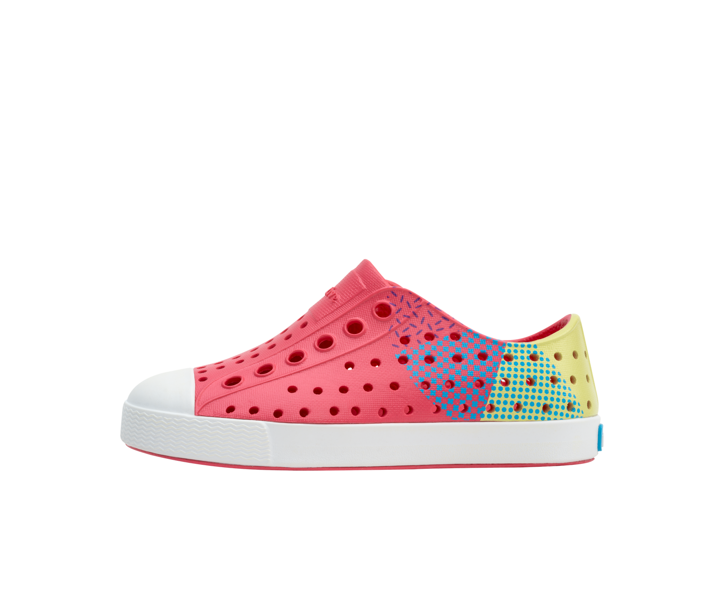 Native Shoes Jefferson Child Sugarlite Block Dazzle Pink