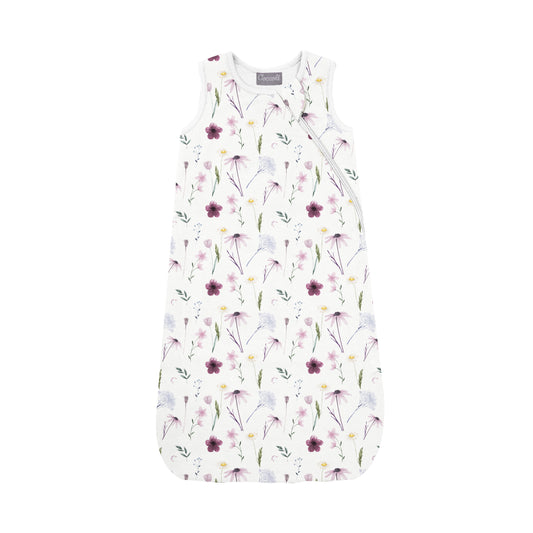 Coccoli Modal 1.5 Togs Sleepsack - Floral On Cream