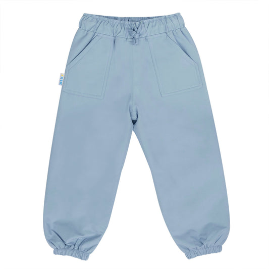 Jan & Jul - Kids Single Layer Rain Pants - Dusty Blue
