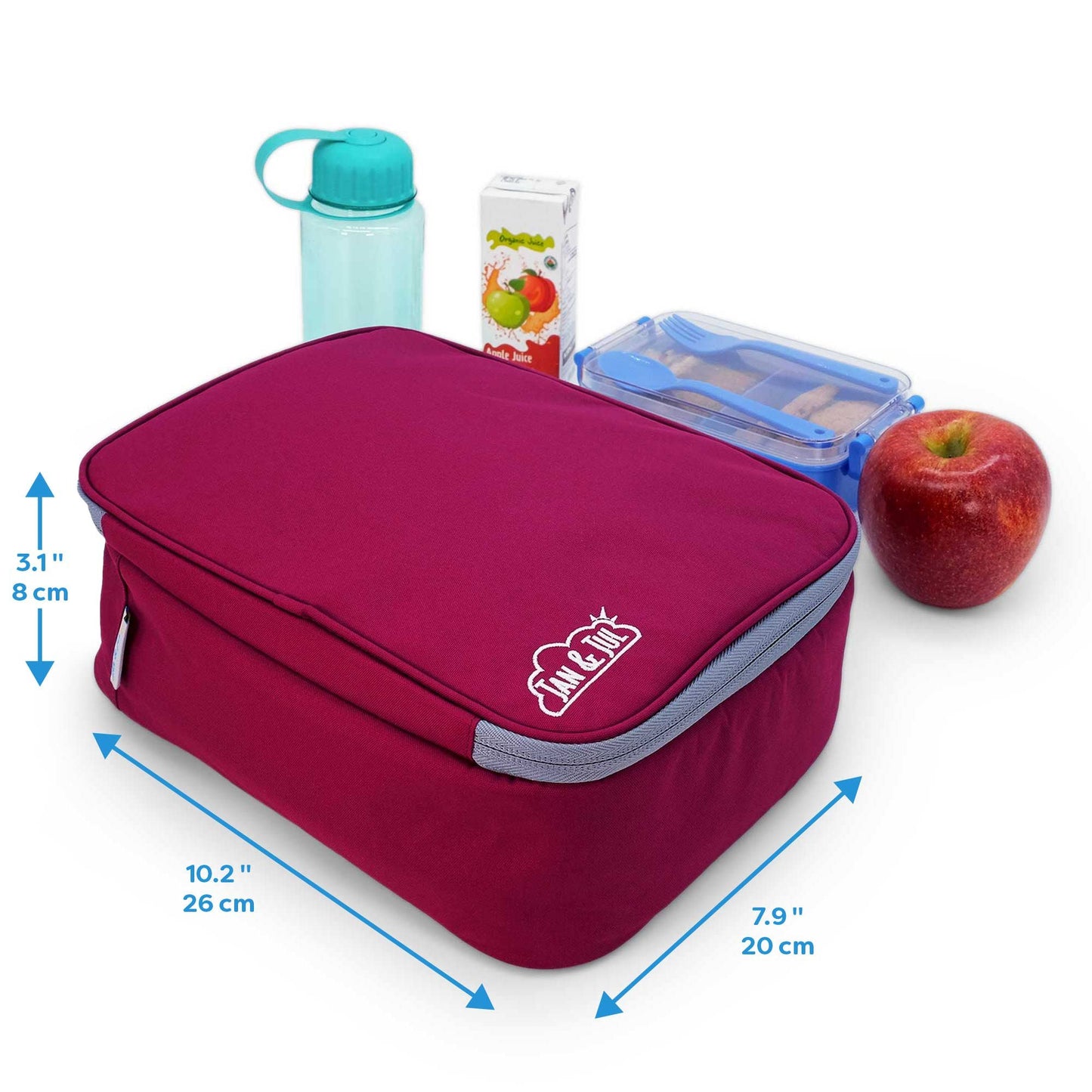 Jan & Jul - Kids Lunch Bag - Wildberry