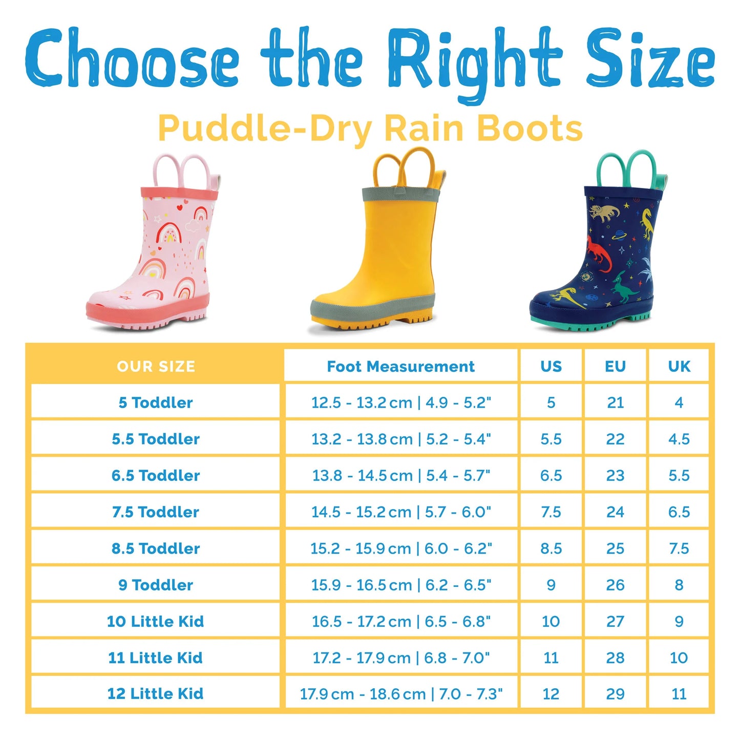 Jan & Jul - Kids Rubber Rain Boots | Terrazzo
