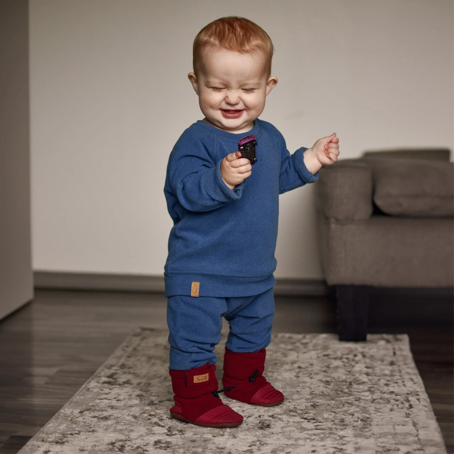 Jan & Jul - Stay-Put Cozy Booties