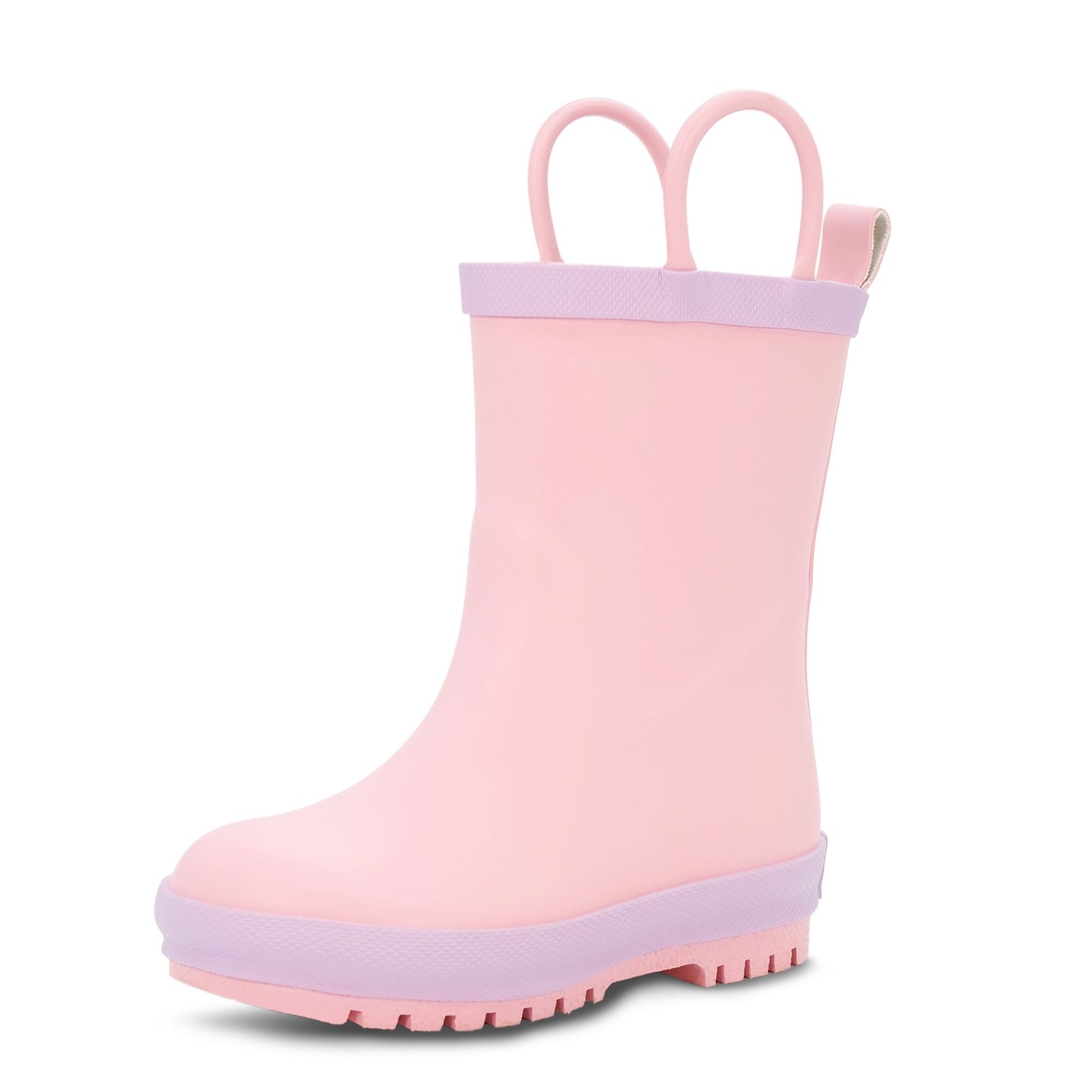 Jan & Jul - Kids Rubber Rain Boots - Pink