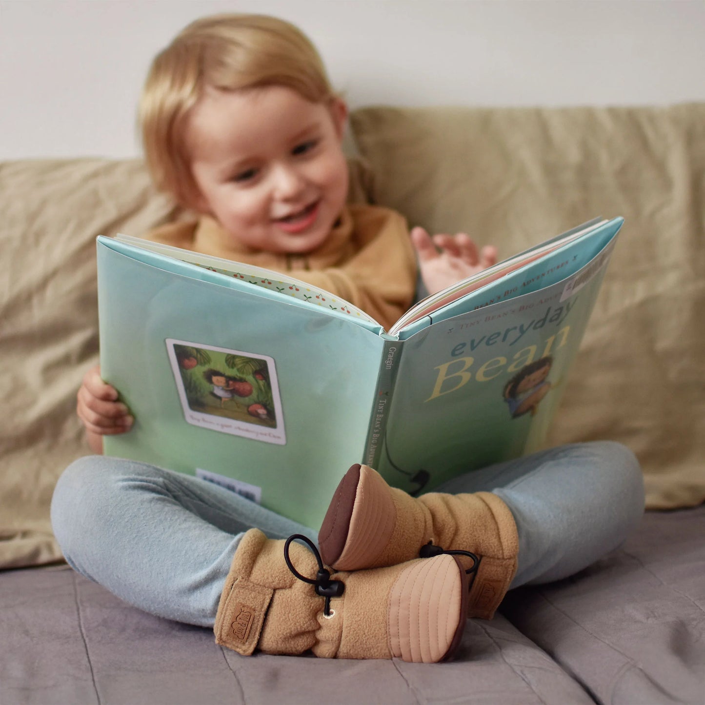 Jan & Jul - Stay-Put Cozy Booties